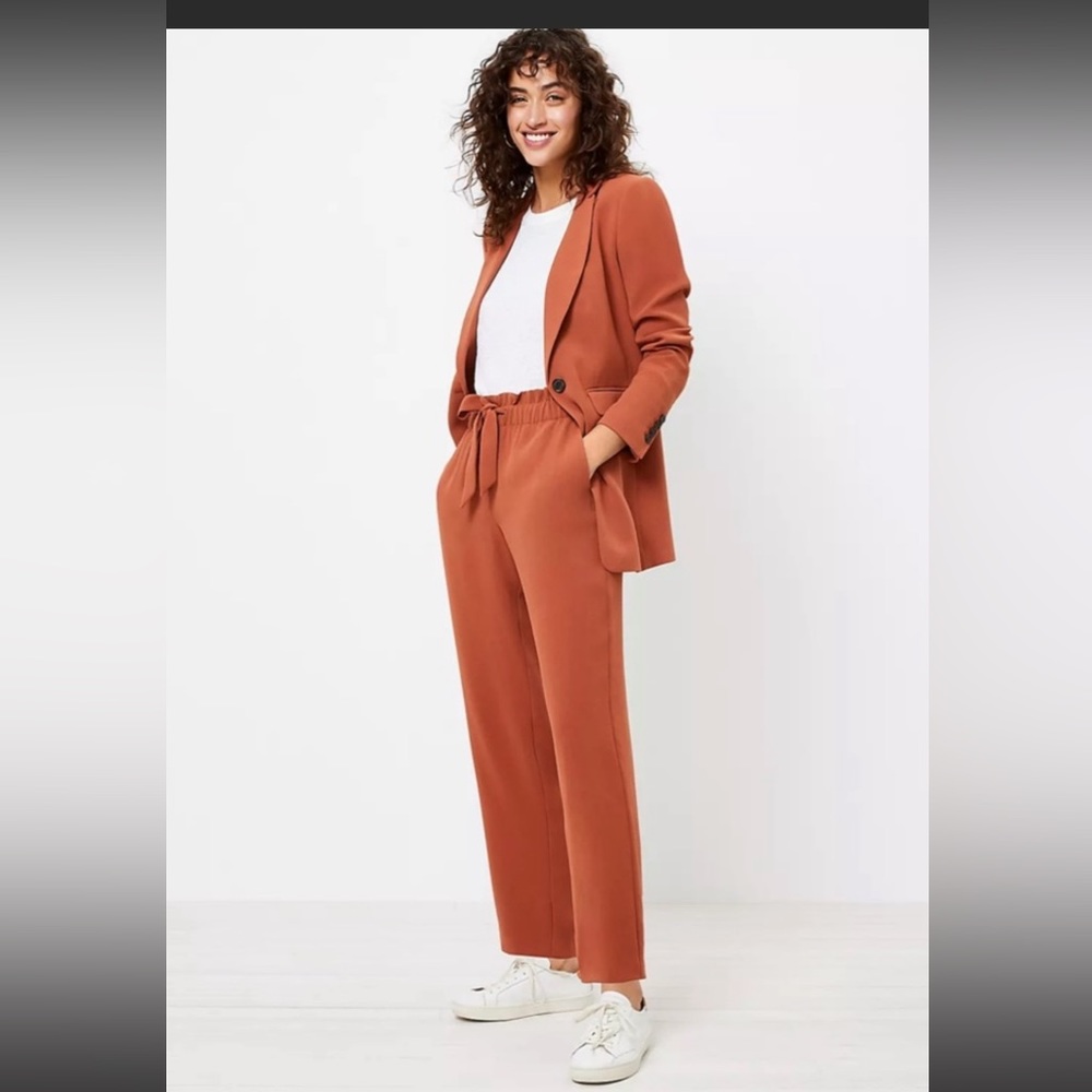 LOFT Tie Waist Pants - L NWOT